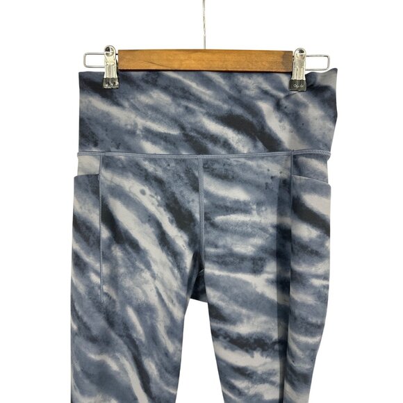 Athleta Women's 25” Salutation Stash Pocket ll 7/8 Tight 599748 Blue Size M - Picture 2 of 11